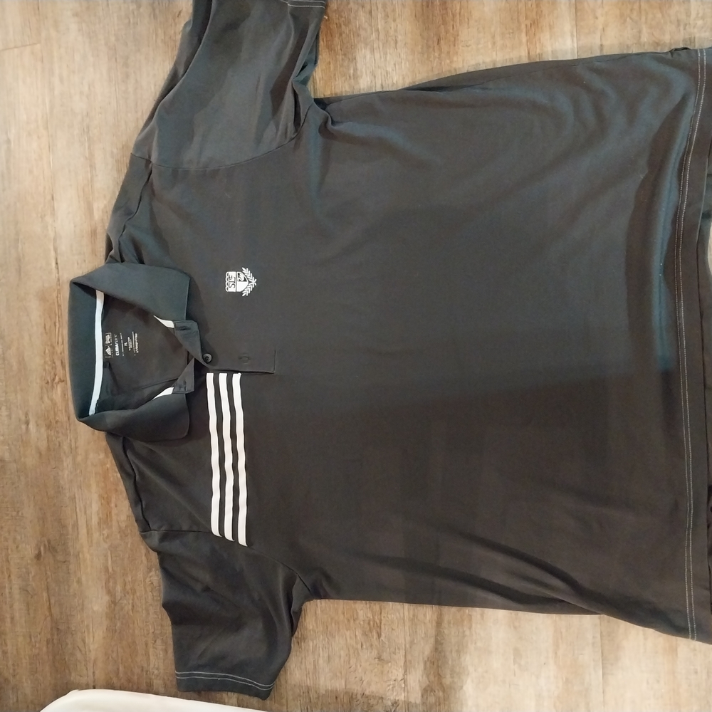 Adidas Men's Black Polo Shirt